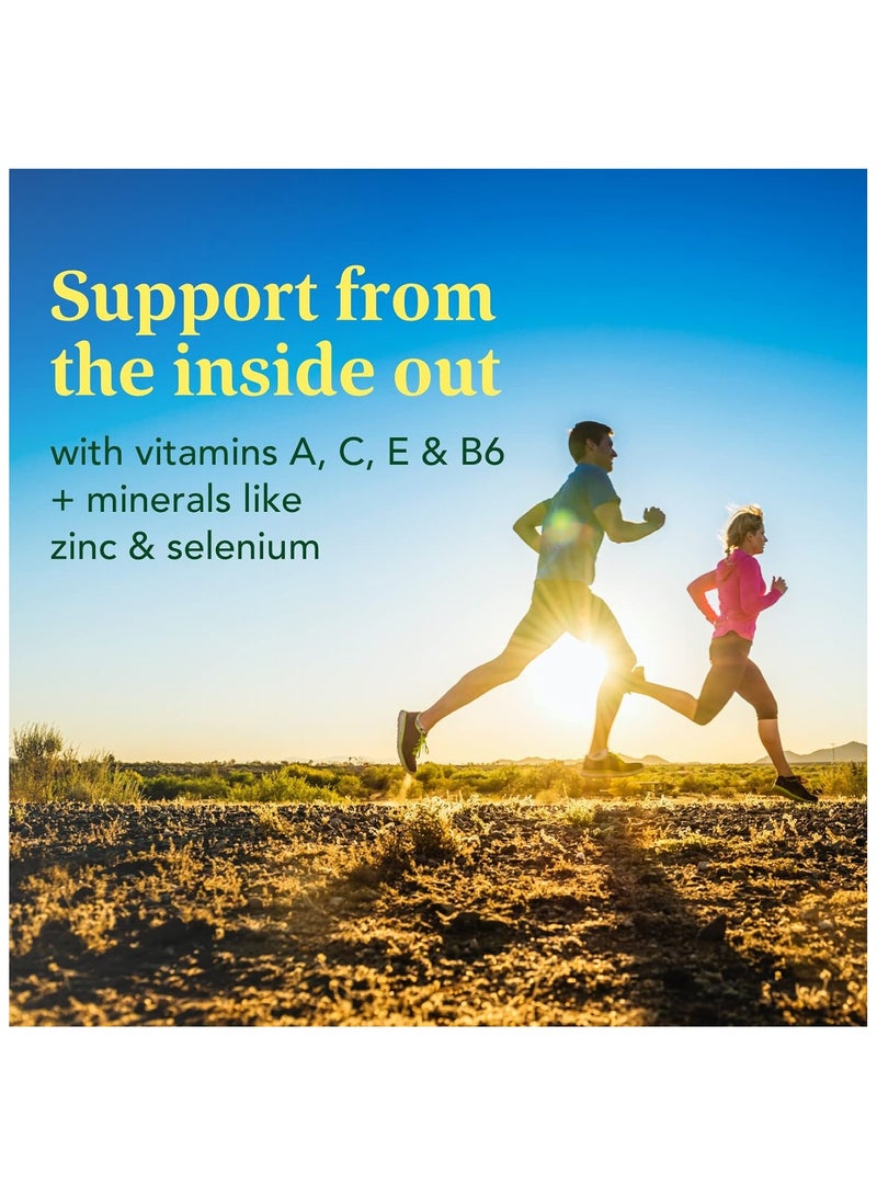 MegaFood البشرة والأظافر والشعر 2 - يدعم بشرة صحية، وأظافر وشعر مع فيتامينات A و C، والزنك والبيوتين، مكمل غذائي / 90 قرص / 45 حصة. - Image 4