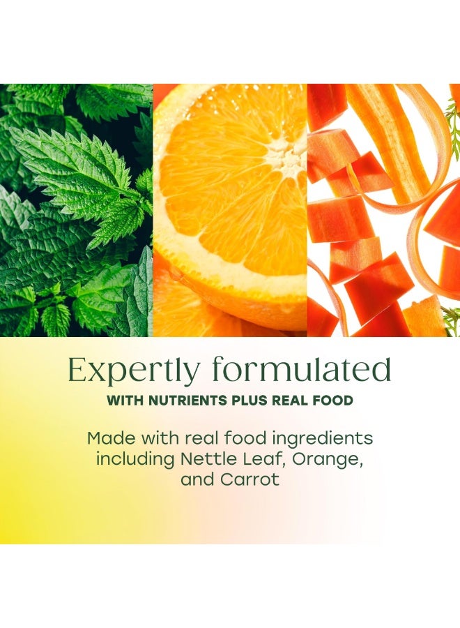 MegaFood البشرة والأظافر والشعر 2 - يدعم بشرة صحية، وأظافر وشعر مع فيتامينات A و C، والزنك والبيوتين، مكمل غذائي / 90 قرص / 45 حصة. - Image 4