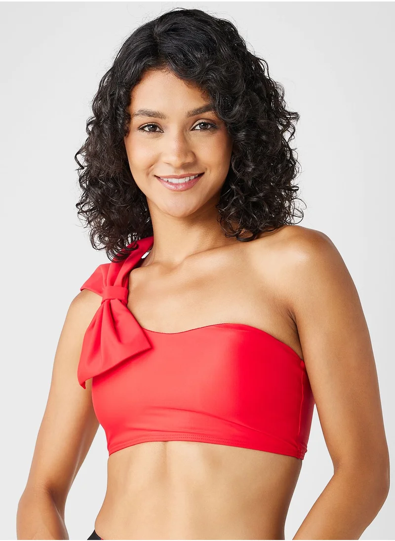 Ted Baker One Shoulder Bikini Top