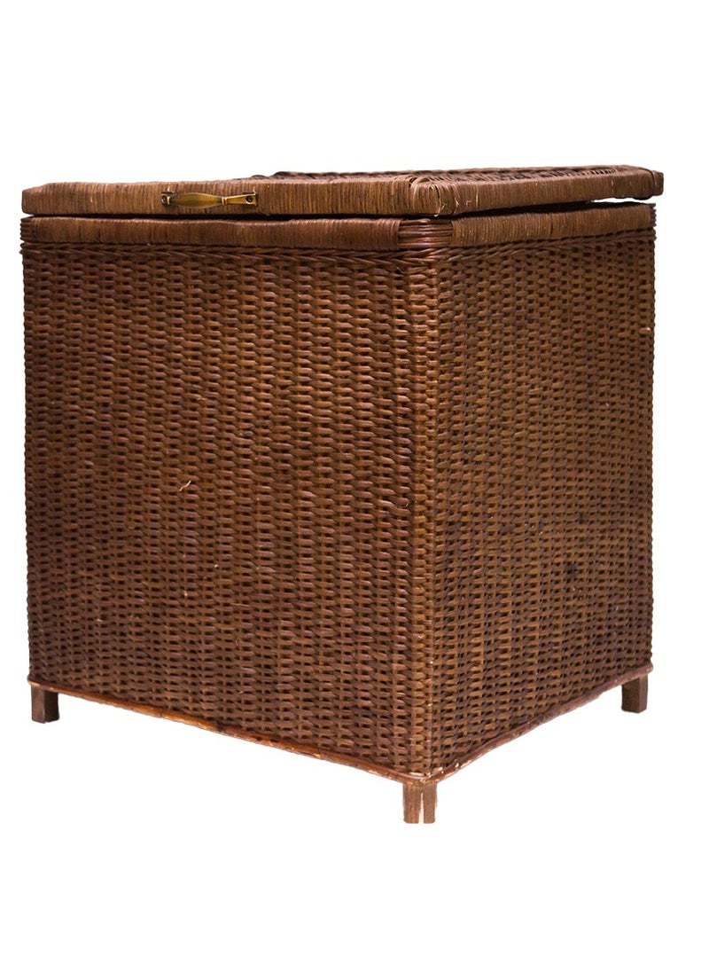Handmade - Multipurpose large storage bamboo & rattan basket for kids toys laundry or miscellaneous items - Image 1