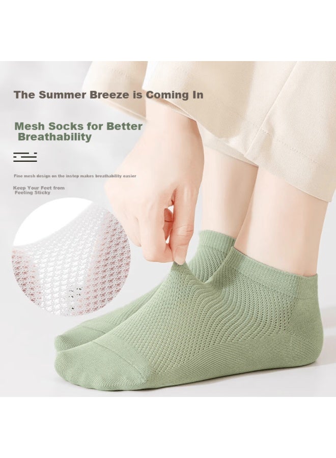 Madallo Modaier Women's Socks, Summer Thin Short Socks, Breathable And Skin-friendly, Seamless Women's Socks, Postpartum Socks - Image 5