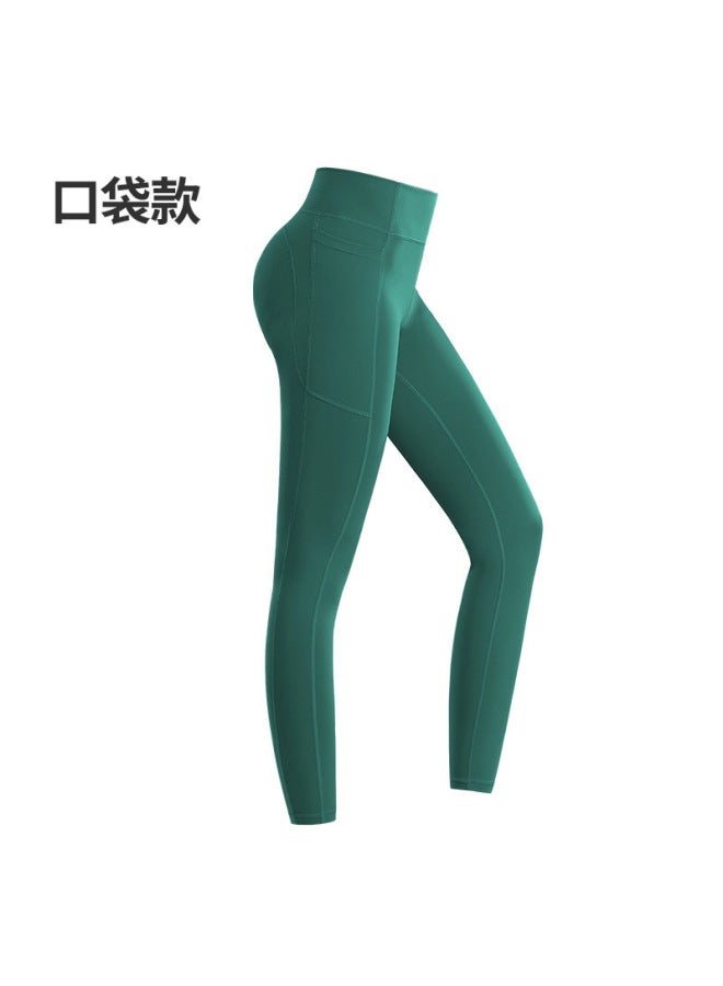 Naked Sense No Embarrassment Line Sports Tight Fitness High Waist Hip Lifting Peach Hip Yoga Pants Wa58