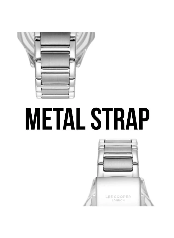 Lee Cooper  Men's METAL Analog Watch LC08246.300 - 45,1X51,5 mm for Men | Best Price UAE