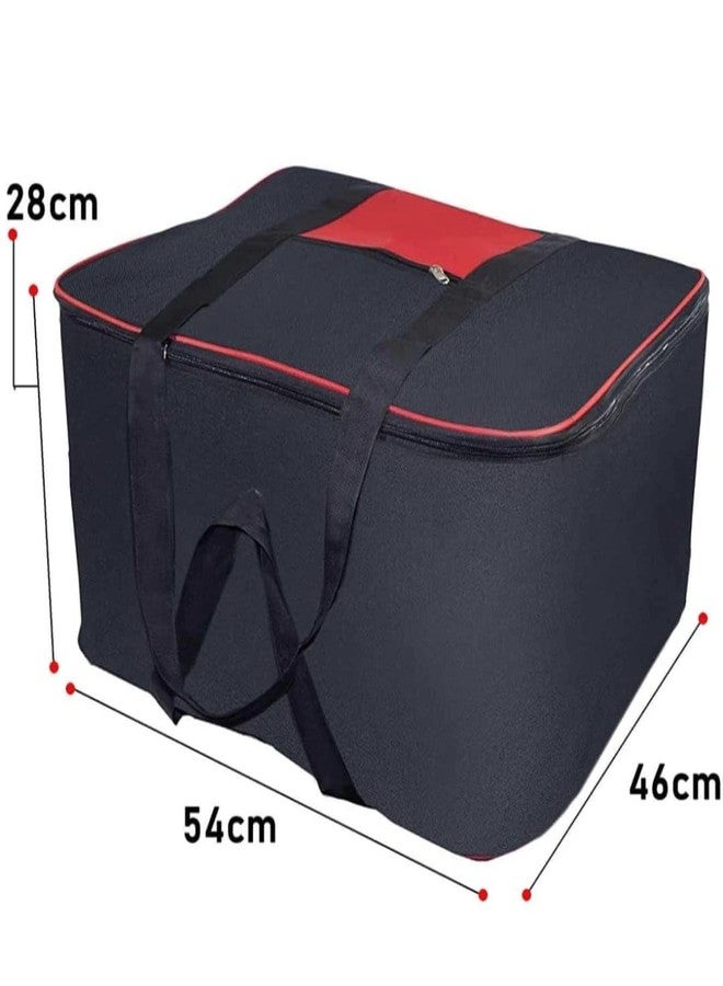 BUYEASY Clothe Storage Hand Bag, Wardrobe Bag, Underbed Cloth Storage Organizer, Zippered Closure, Storang Handle (Pack of 1) - Image 3