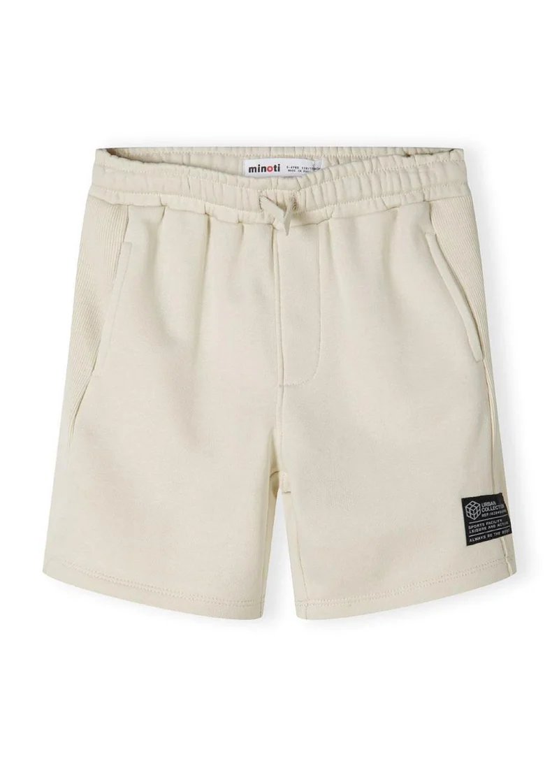 MINOTI Kids Boys  Fleece Shorts With Rib