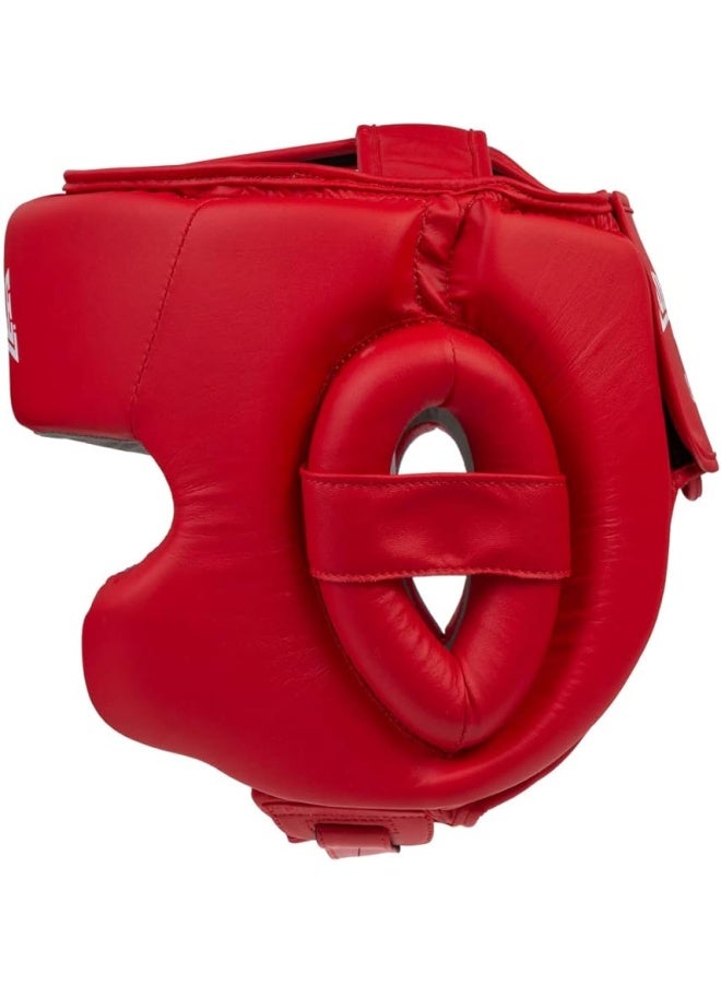 Lonsdale Stanford Headguard Red/White L/Xl - Image 4