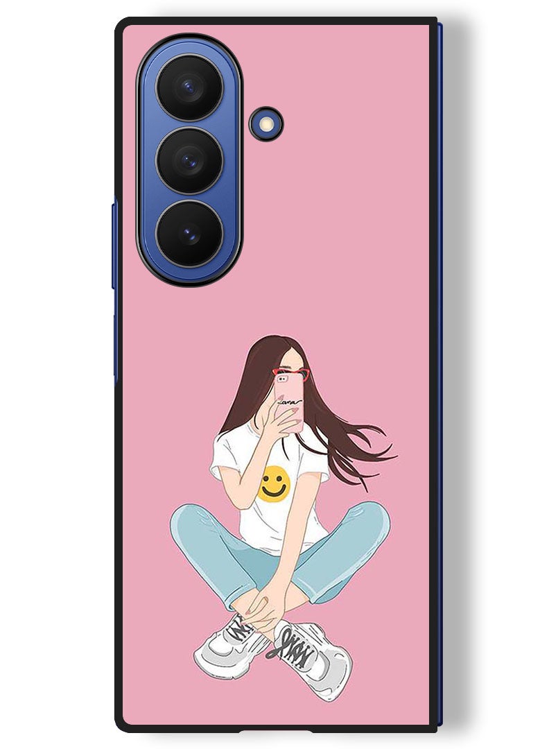 Theodor Case Compatible with Samsung Galaxy Z Fold 7 - 8 Inch Protection Shockproof Bumper Cover Selfie - Image 1