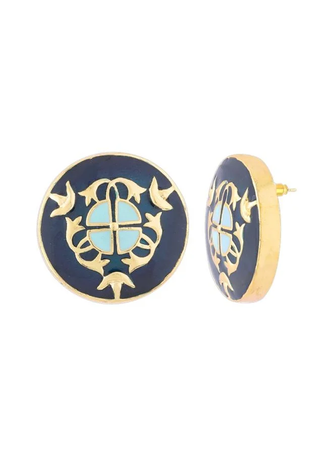 VOYLLA Tahira Bird and Floral Motifs Necklace Set