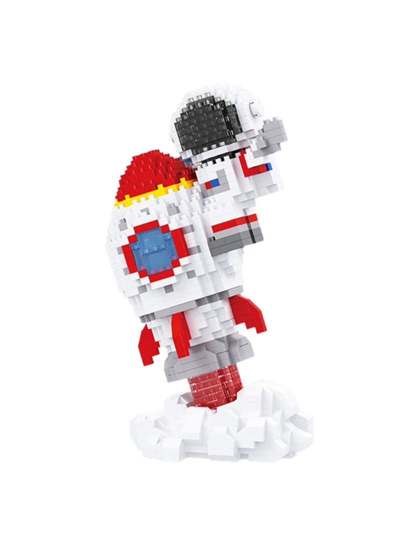 970pcs Assembling Set Toys With Light, Large Building Blocks Puzzle Game, Best Learning And Role Playing, Suitable As Gift For Boys And Girls Over 6 Years Old - Image 1