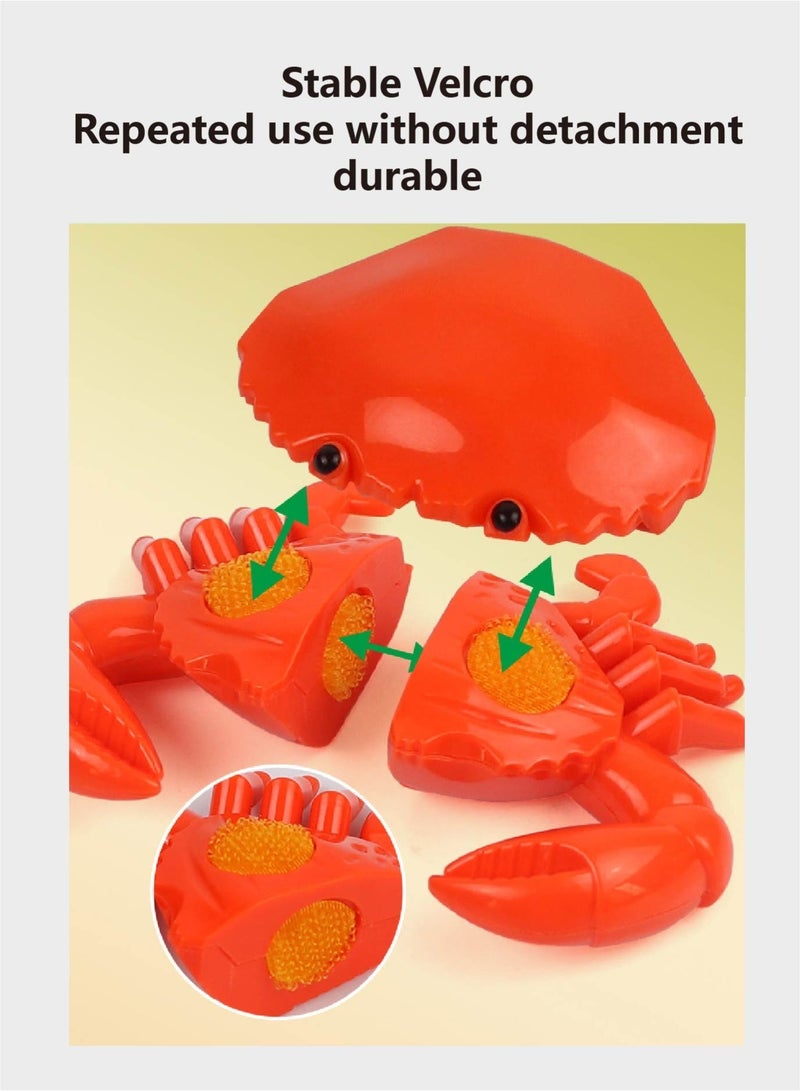 لعبة تقطيع الفواكه للأطفال | آمنة  وحواف ملساء | ألوان زاهية وملمس واقعي | سلة تخزين | تنمية المهارات الحركية والإدراكية - Image 5