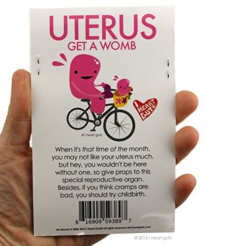 I Heart Guts Bunch of Uterus Stickers – 15-Pack Vinyl Uterus Stickers for Endometriosis Awareness, Fertility Support, Women’s Health, Period Positivity, Gynecologists, Activists, Journals - Image 5