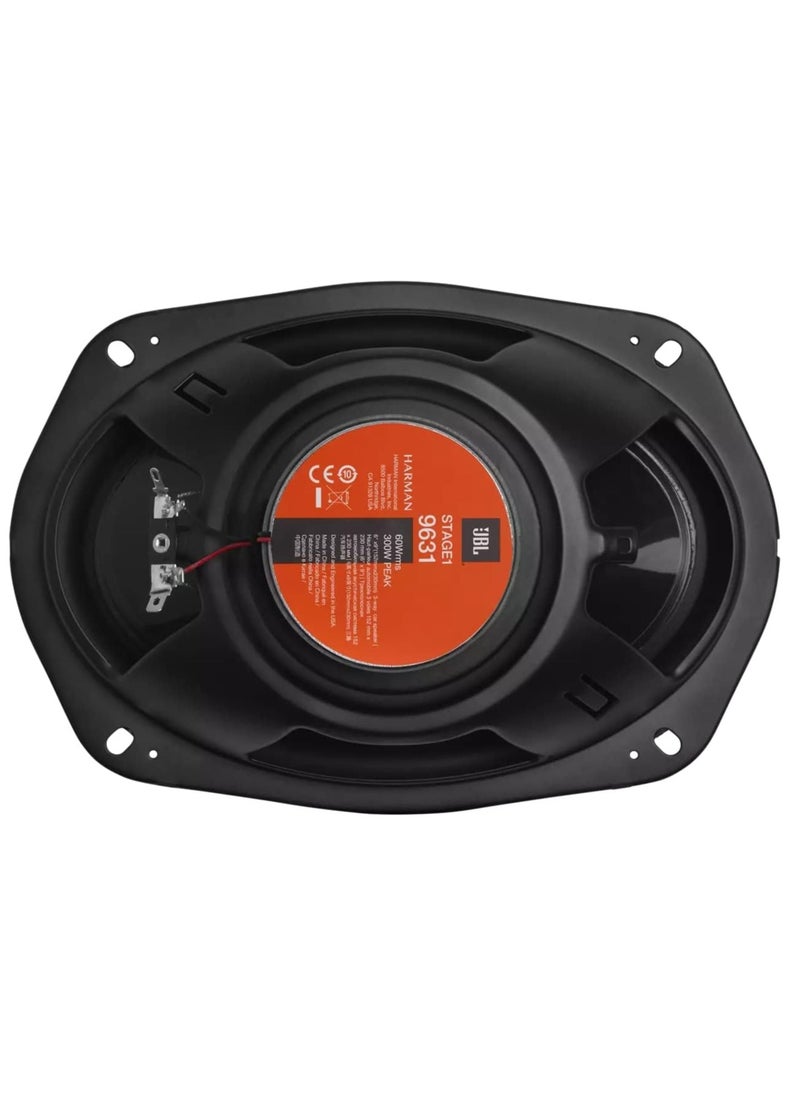 JBL Stage1 9631 3-Way Car Speaker Set by Harman Kardon - 300 Watt Oval Car HiFi Car Speaker Boxes 16.5 x 23 cm 6 x 9 Inches Black  - Image 5