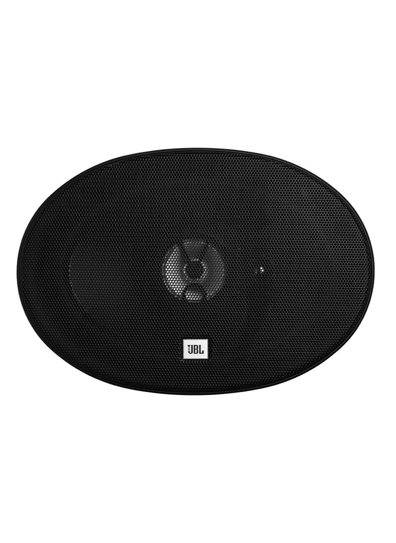 JBL - Stage1 9631 3-Way Car Speaker Set by Harman Kardon - 300 Watt Oval Car HiFi Car Speaker Boxes 16.5 x 23 cm 6 x 9 Inches Black - Image 1