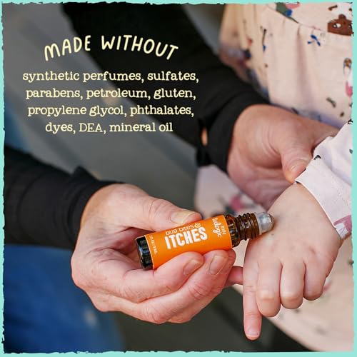 Oilogic Bug Bite Itch Roll-On Essential Oil for Kids - 100% Pure Essential Oils for Soothing Skin - Gentle, Kids-Safe Formula for Toddlers & Children, Indoor & Outdoor Use, 9ml - Image 3
