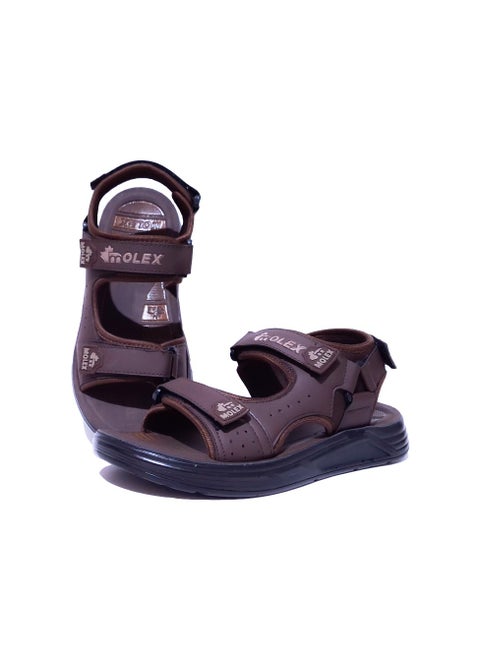 Men's Suede Leather and Textil Gladiator Sandal