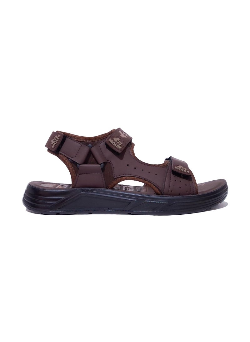 Generic - Men's Suede Leather and Textil Gladiator Sandal - Image 1