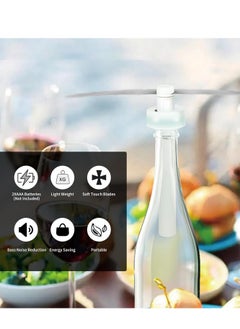 KASTWAVE Fly Fans for Tables, Fly Repellent Fan, Portable Picnic Table Fan, Outdoor Bug Fan Fly Repellent Fan for Indoor Outdoor Keep Flies Away from Your Food and Your Family (2 Pcs)  - Image 2