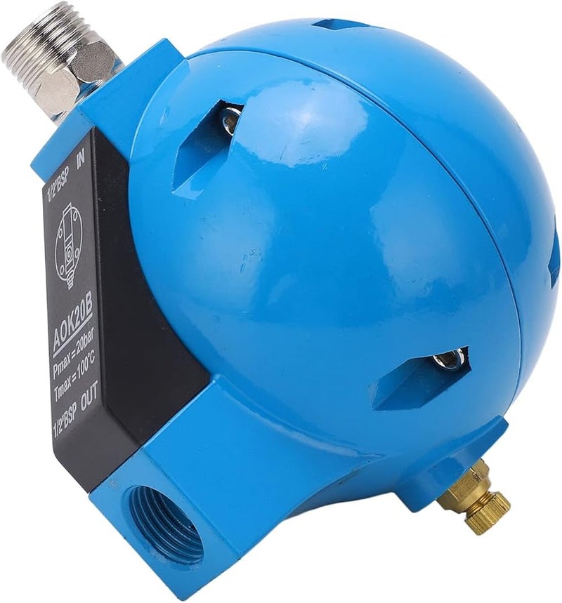 Automatic Drain Valve DN15 Aluminium Alloy Air Compressor Accessory 20bar Max Pressure Smart Drainage - Image 4