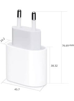 iPhone 20W Fast Charging Head Compatible with All Series iPhone 11/12/13 Pro and Pro Max - pzsku/Z0EF7C433F9F19EC88A5DZ/45/_/1728063123/b4fd2f6c-5c78-451a-acc6-7c63b5fd77ec