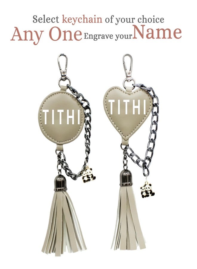 Rosetta Women’s Olive Green Handbag with Customized Name Keychain & Free Aloe Vera Skincare Gift | Stylish Shoulder Tote Bag with Front Zipper Pocket - Image 5