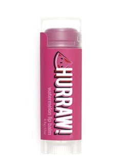 Hurraw! Watermelon Lip Balm: Organic Certified Vegan Cruelty And Gluten Free. Nongmo 100% Natural Ingredients. Bee Shea Soy And Palm Free. Made In Usa  - Image 2