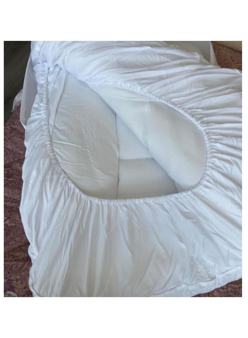 Mattress material, microfiber, 14 cm high  - Image 2