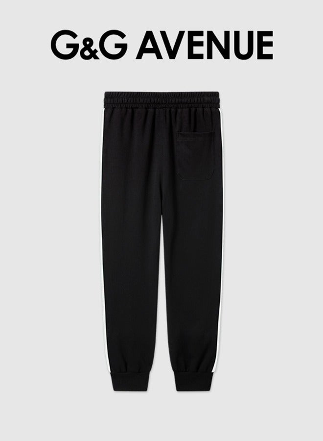 G&G AVENUE Spring and autumn New Men's Drawstring Casual Sports Pants Elastic Jogging Fashion Pure Cotton Exercise Outdoor Versatile Sports Pants  - Image 4
