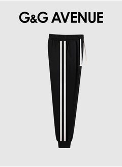G&G AVENUE Spring and autumn New Men's Drawstring Casual Sports Pants Elastic Jogging Fashion Pure Cotton Exercise Outdoor Versatile Sports Pants  - Image 3