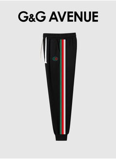 G&G AVENUE Spring and autumn New Men's Drawstring Casual Sports Pants Elastic Jogging Fashion Pure Cotton Exercise Outdoor Versatile Sports Pants  - Image 2