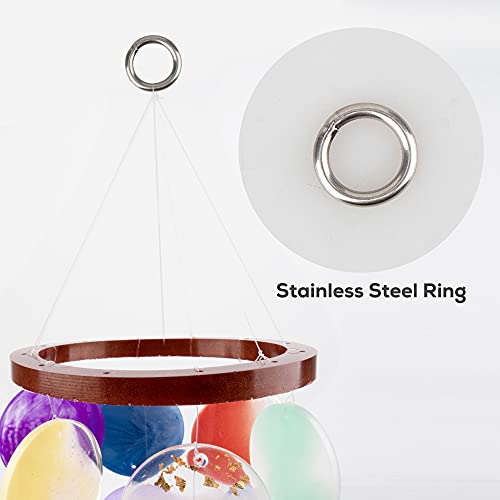 Temlum Silicone Resin Molds for Wind Chime, DIY Resin Wind Chime Molds Resin Casting Mold for Home Décor Resin Craft Supplies - Image 4