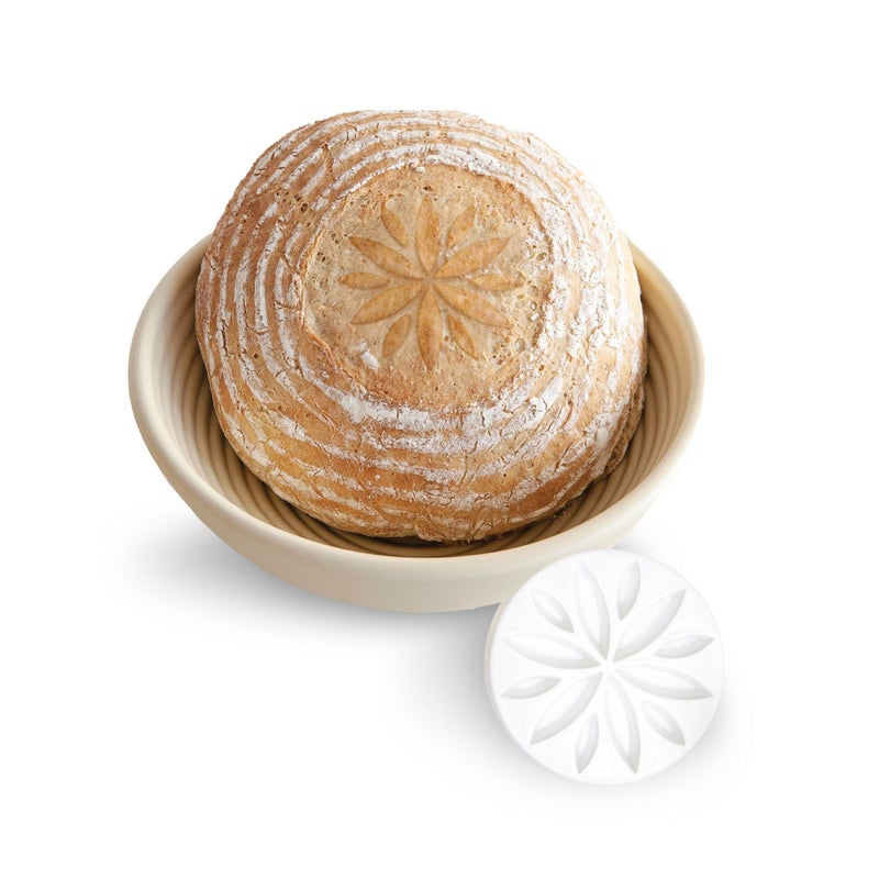 Talisman Designs Talisman Designs Decorating Embosser  9Inch Warmer Basket  Dough Proofing Box Bowls  Create Perfect Crust  Shaped Bread Loaves 