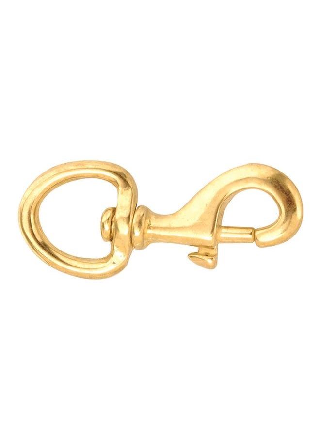 Campbell Round Bolt Snap Gold 3 5/32inch  - Image 1