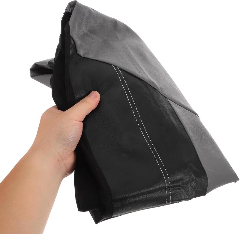 Car Seat Cover Set Front Seat Protector with Breathable Waterproof Fabric Anti-Slip Deep Gray and Black Cushion for Vehicle Interior Includes Pillowcase Suitable for Daily Driving - Image 3
