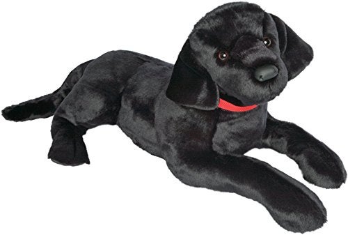 Douglas Dickens Black Lab Large Dog Plush Stuffed Animal - Image 1
