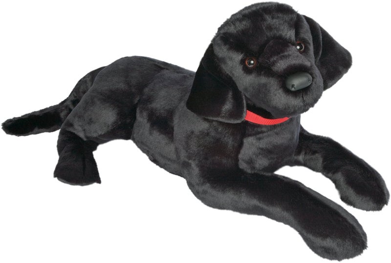 Douglas Dickens Black Lab Large Dog Plush Stuffed Animal - Image 2