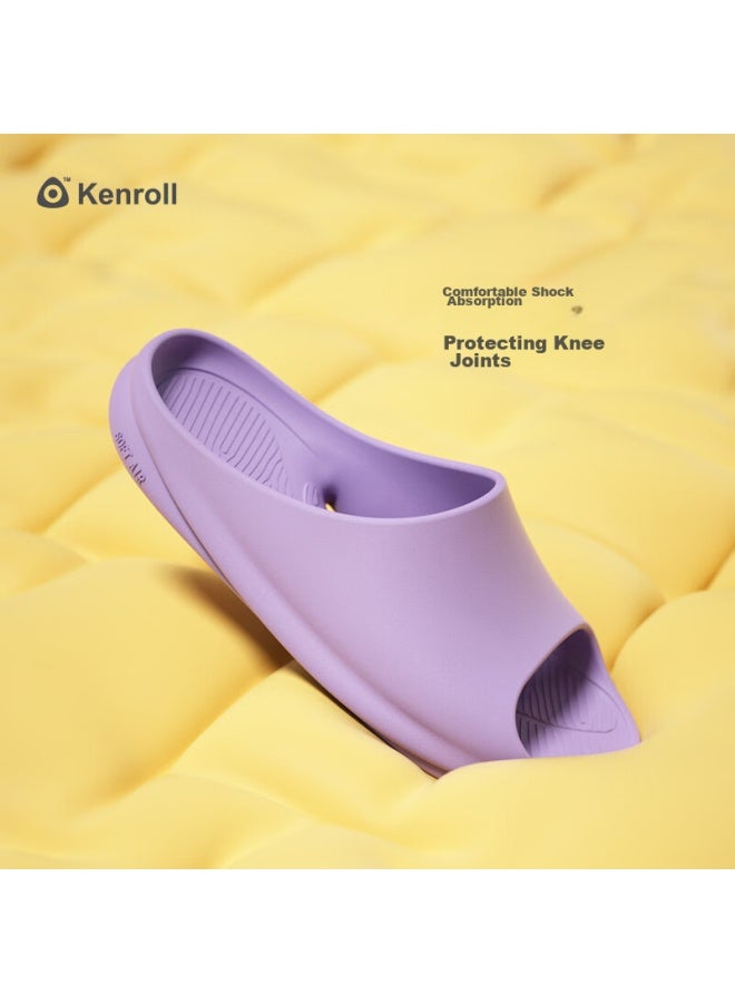 Kenroll Uni Home Bathroom Non-slip Slippers, Comfortable Wrap Lightweight Sandals, Lilac Purple, Size 37-38 - Image 3