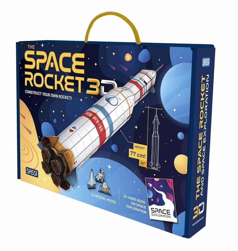 SASSI 3D PLANE 3D. SPACE ROCKET