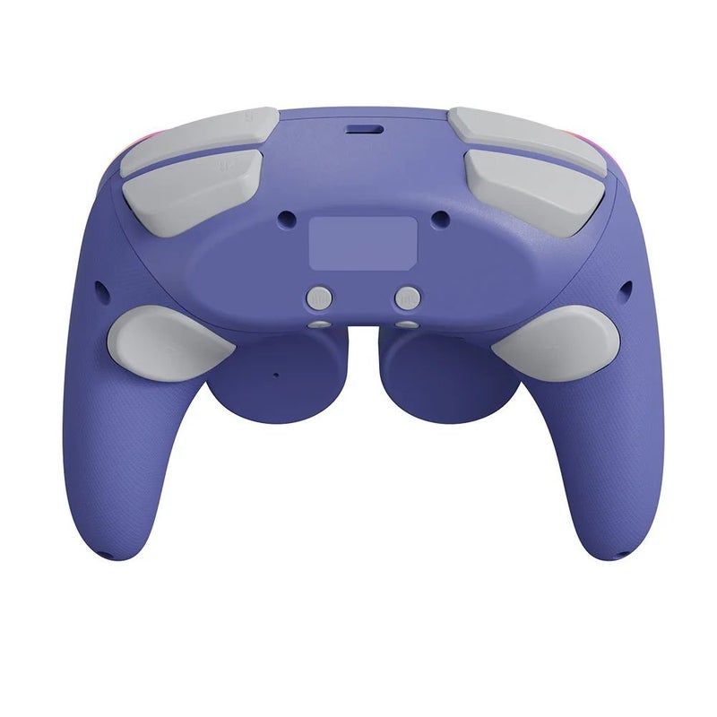 LinYuvo Ks62 Wireless Controller with Charging Dock for PC Switch / Lite / Oled and Android, Retro GameCube Buttons, Purple - Image 4