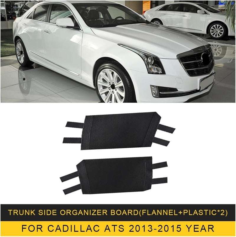 Vuzmode Flannel Auto Trunk Side Storage Organizer for Cadillac ATS - Image 2