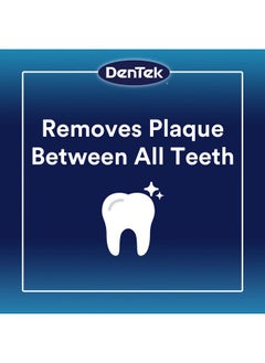 Dentek DenTek Complete Clean Easy Reach Floss Picks, No Break & No Shred Floss, 75 Count (Package May Vary)  - Image 3