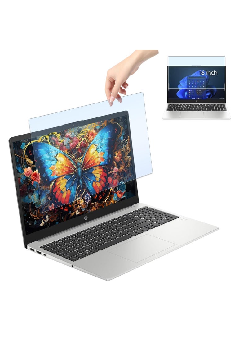 1Pack 16 inch Anti Glare Laptop Screens Protector Matte Filter Compatible with 16 inch 16:10 Aspect Ratio HP/Dell/Lenovo/Asus/Acer/Samsung/Sony/MSI/LG/ Razer Laptop  - Image 1