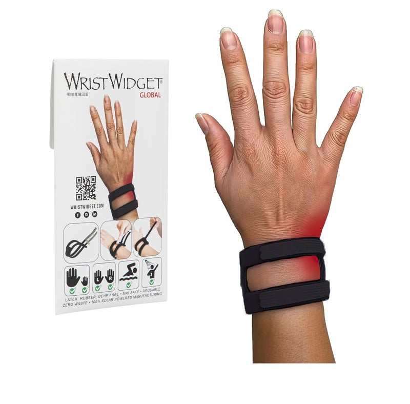 WristWidget® Wrist Brace for TFCC Tears, One Size fits most. For Left and Right Wrists, Support for Weight Bearing Strain, Exercise - Image 1