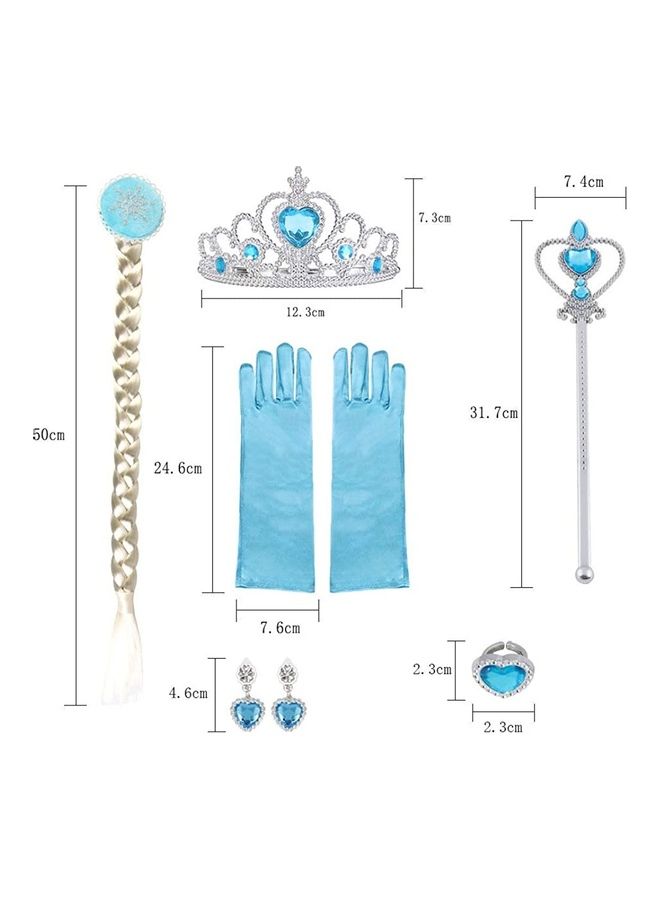 NIBEMINENT Fairy Tale Princess Costume With Accessory Set 140cm - Image 3