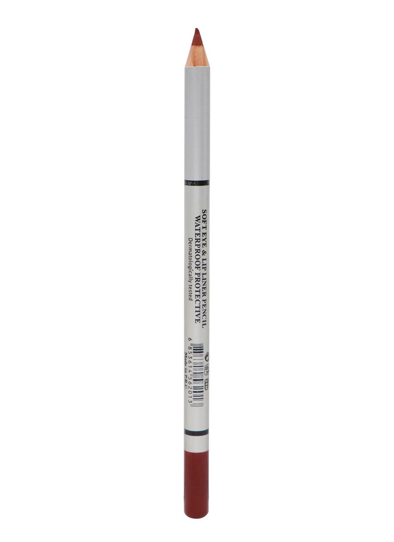 MAROOF Soft Eye and Lip Liner Pencil M10 Dark Red - Image 4