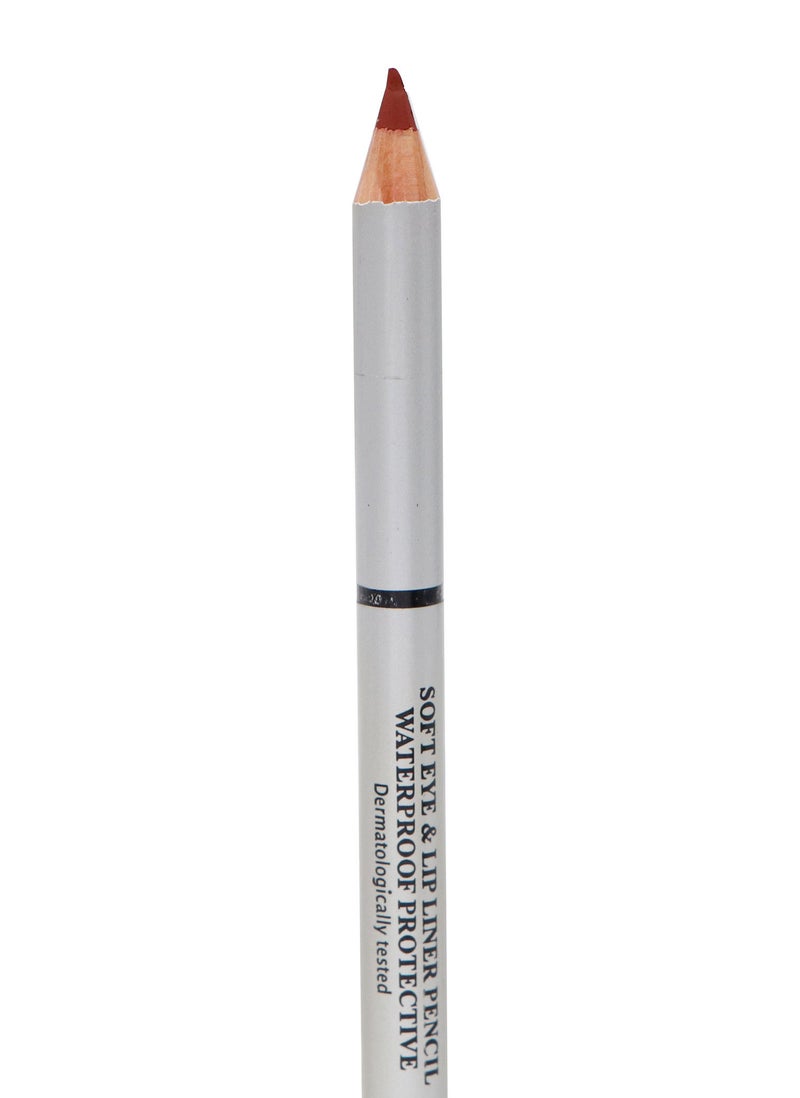 MAROOF Soft Eye and Lip Liner Pencil M10 Dark Red - Image 5