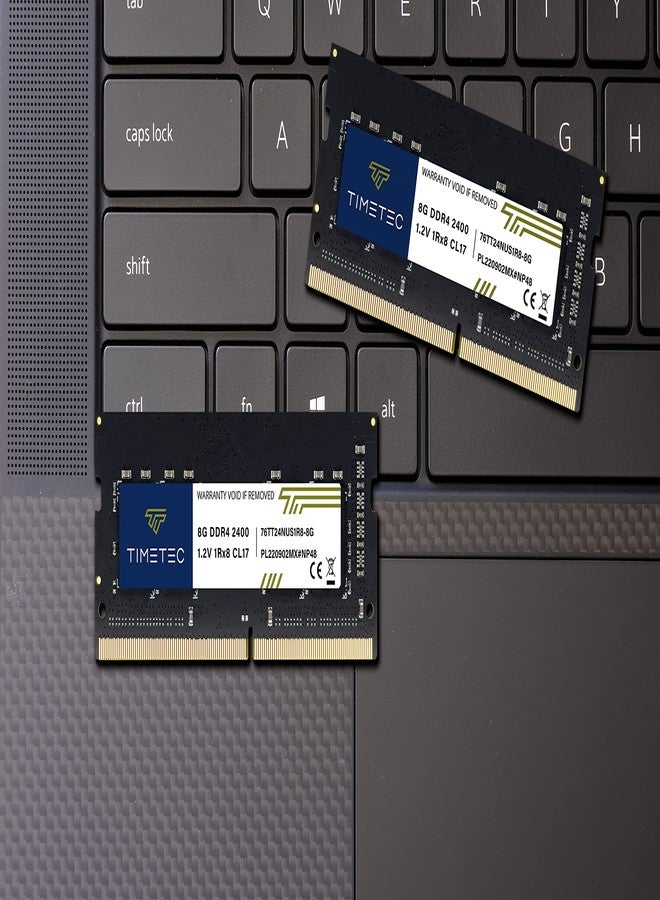 Timetec 16GB KIT(2x8GB) DDR4 2400MHz PC4-19200 Non-ECC Unbuffered 1.2V CL17 1Rx8 Single Rank 260 Pin SODIMM Laptop Notebook PC Computer Memory RAM Module Upgrade (16GB KIT(2x8GB)) - Image 4