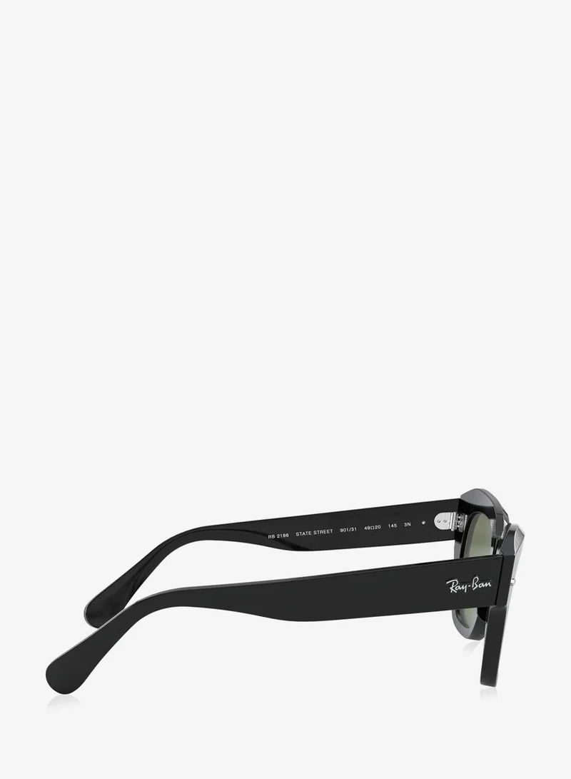 Ray-ban  0Rb2186 State Street Square Sunglasses  | Best Price UAE