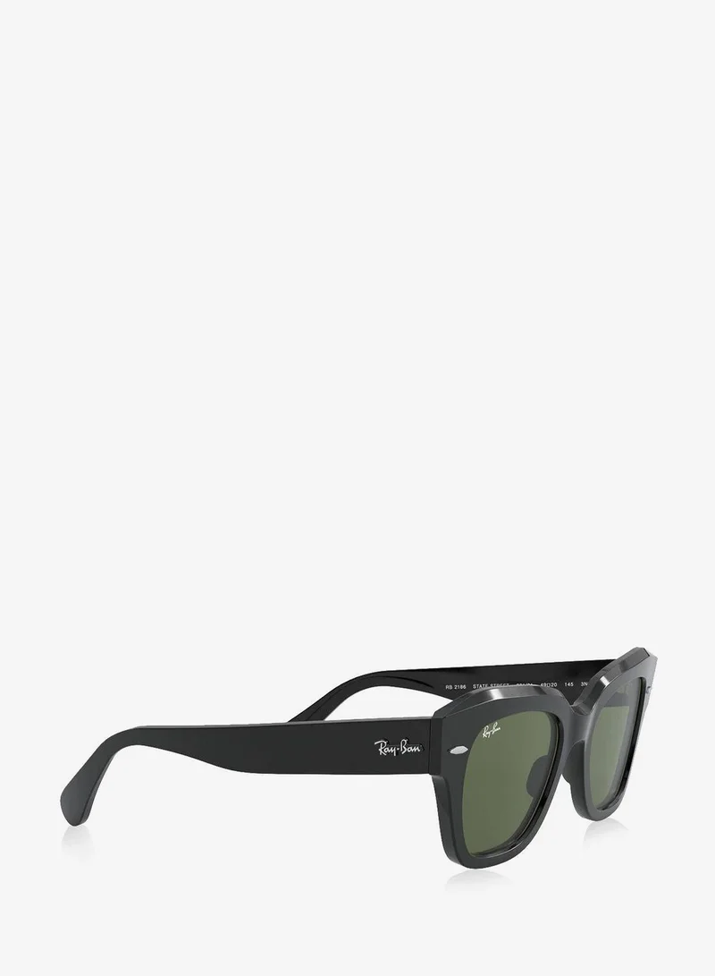 Ray-ban  0Rb2186 State Street Square Sunglasses  | Best Price UAE