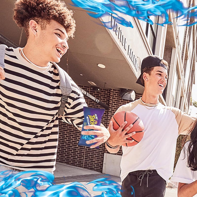 Taki's رقائق التورتيلا الصغيرة تاكيس بلو هيت - 25 قطعة من الوجبات الخفيفة الحارة الملفوفة - Image 5