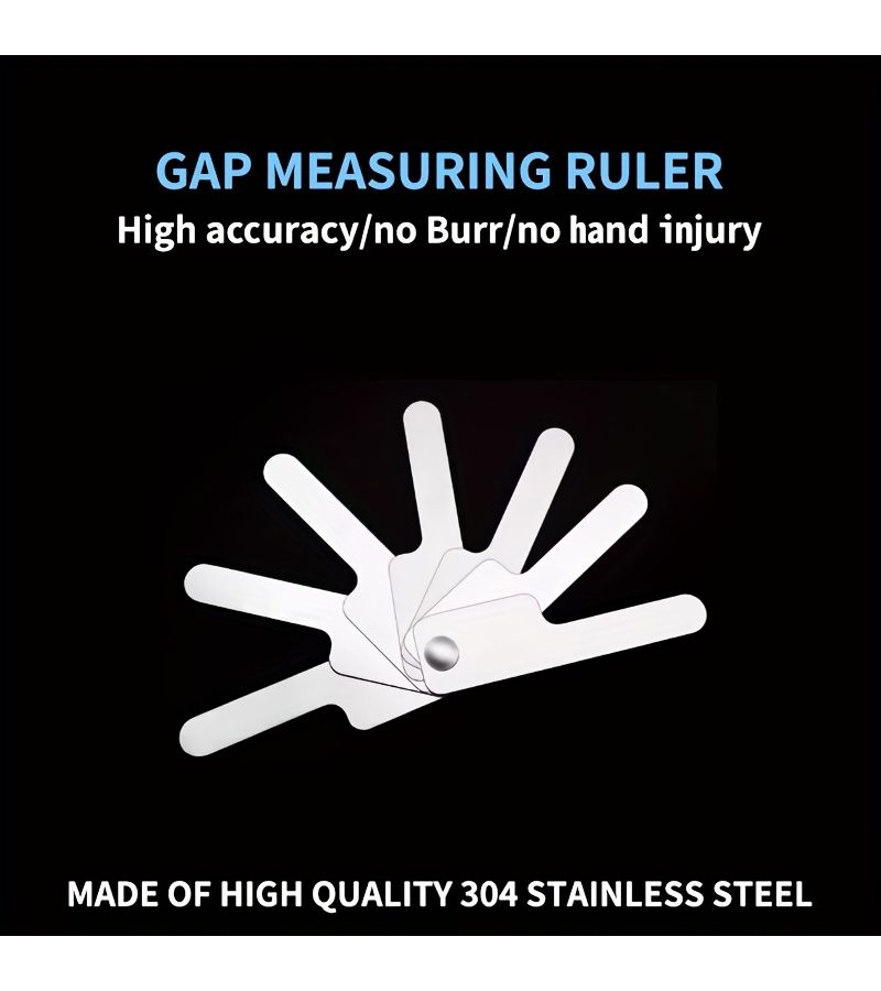 Stainless Steel Clearance Ruler Interdental Measuring Gauge - Image 1